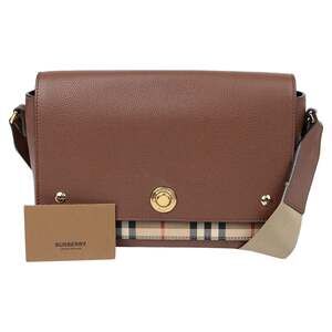 Burberry Note Crossbody Bag Leather #250816B90B